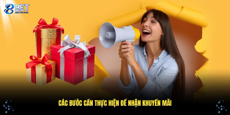 Các bước cần thực hiện khi tham gia khuyến mãi nạp đầu 88BET